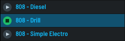 Preset Playing