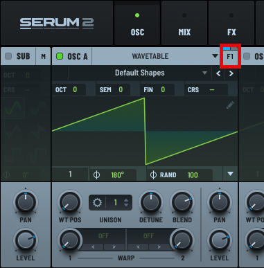 Accessing the Signal Routing Settings